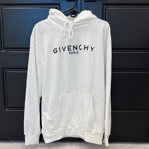 Givenchy White Hoodie